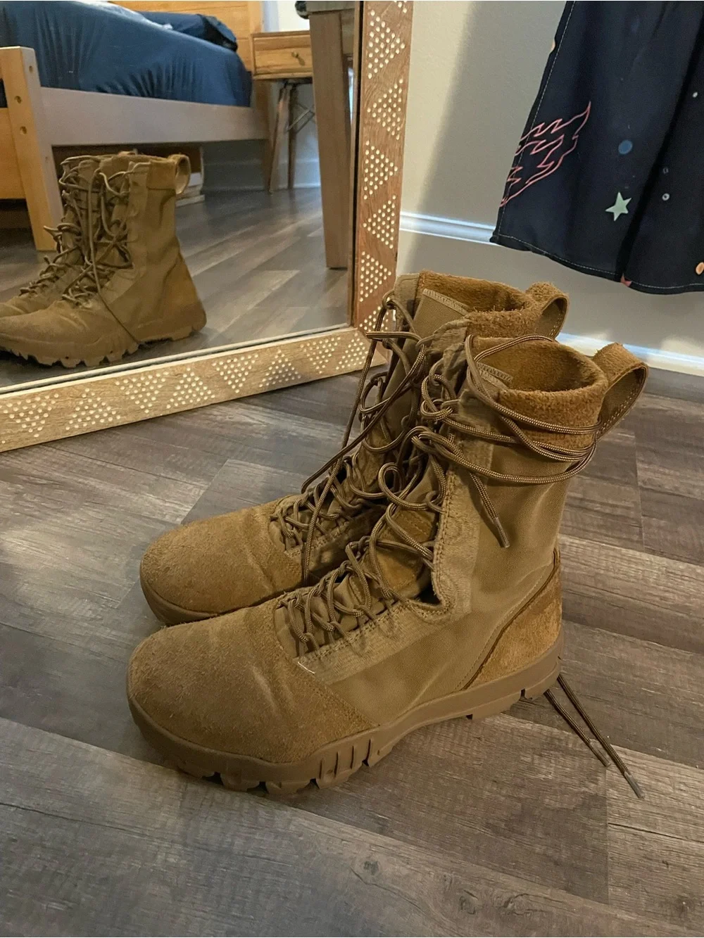 Nike Men's SFB Tactical Lace-Up Boots in Brown